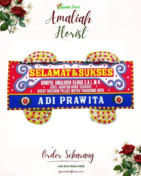 Papan Bunga Ucapan Selamat Say Umpu